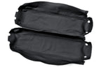 Center Console Lid Armrest Cover for Audi A8 (2004–2010) Black Synthetic Leather