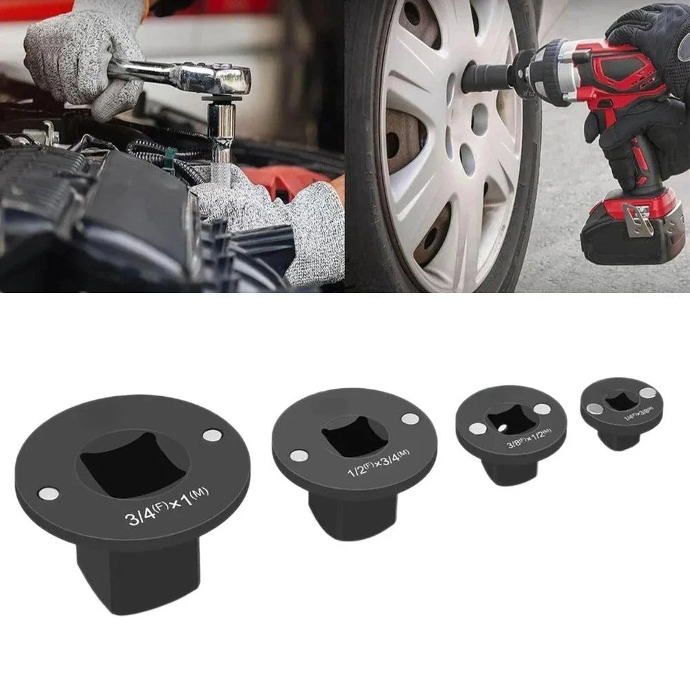 4 x Low Profile Socket Adapter Kit with Magnetic Holder for Socket Stability