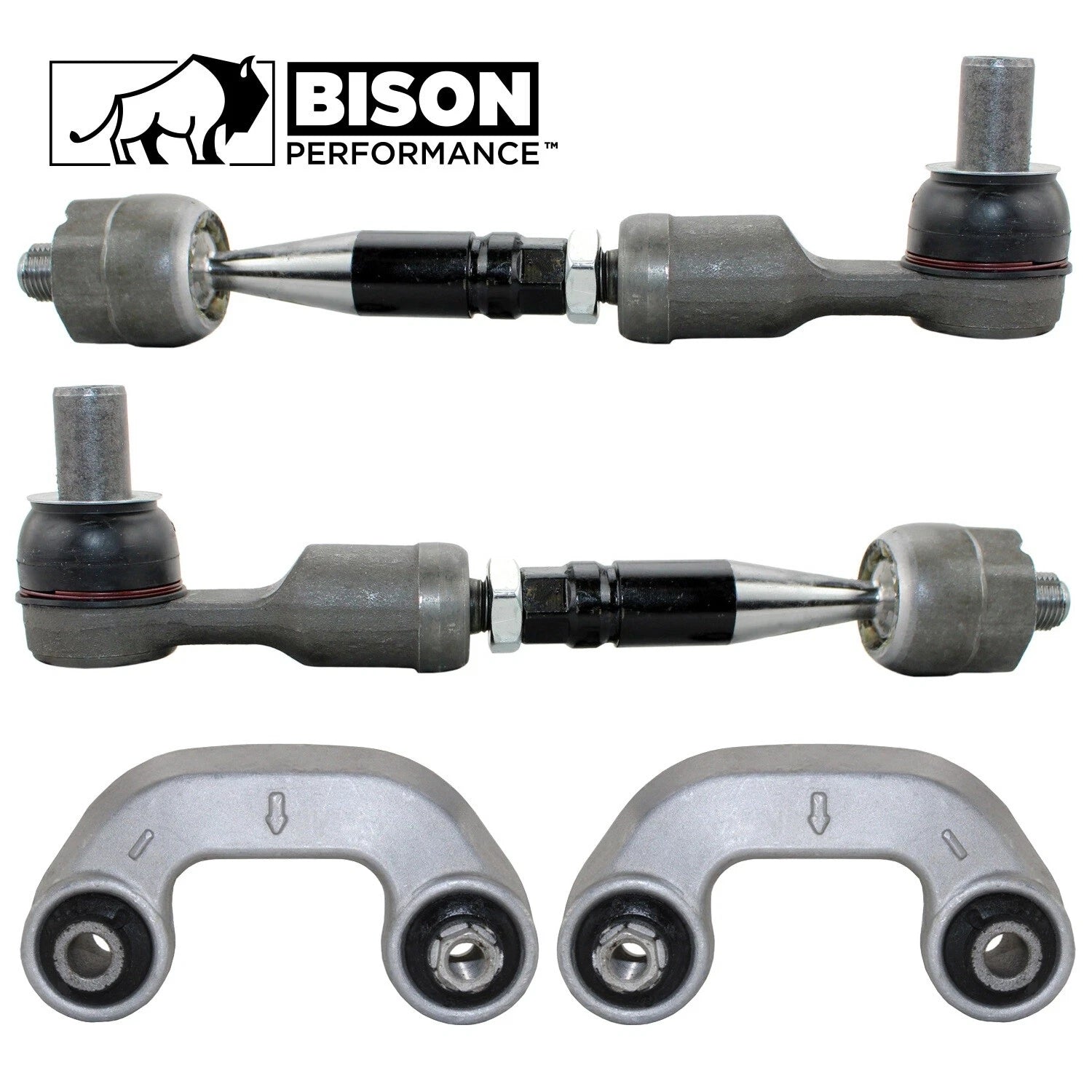 Set of 4 Front Sway Bar Link Tie Rod Ends for Audi A4 Quattro