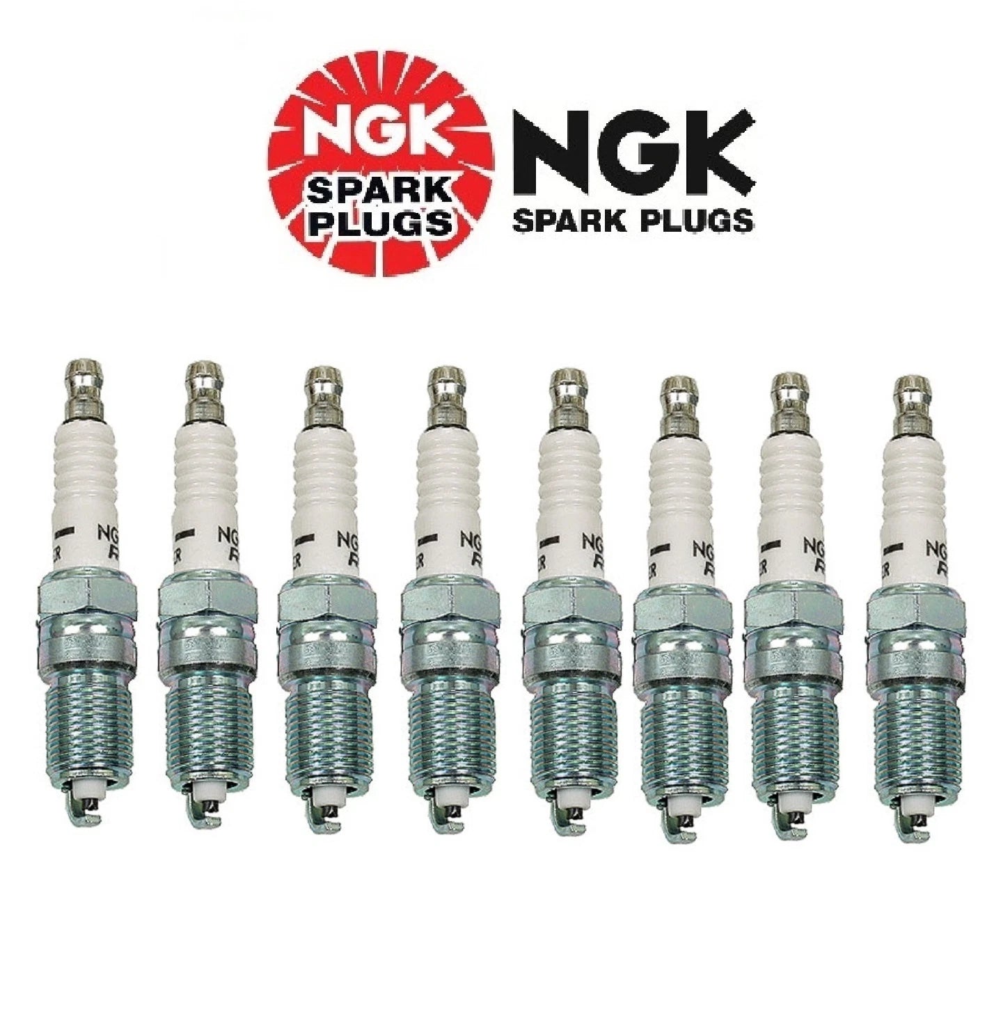 Set of 8 NGK 3951 V-Power Spark Plugs for (Made in Japan)