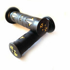 Set of 2 Rubber Hand Grips for Yamaha Dirt Bike (7/8" Left, 1" Right)