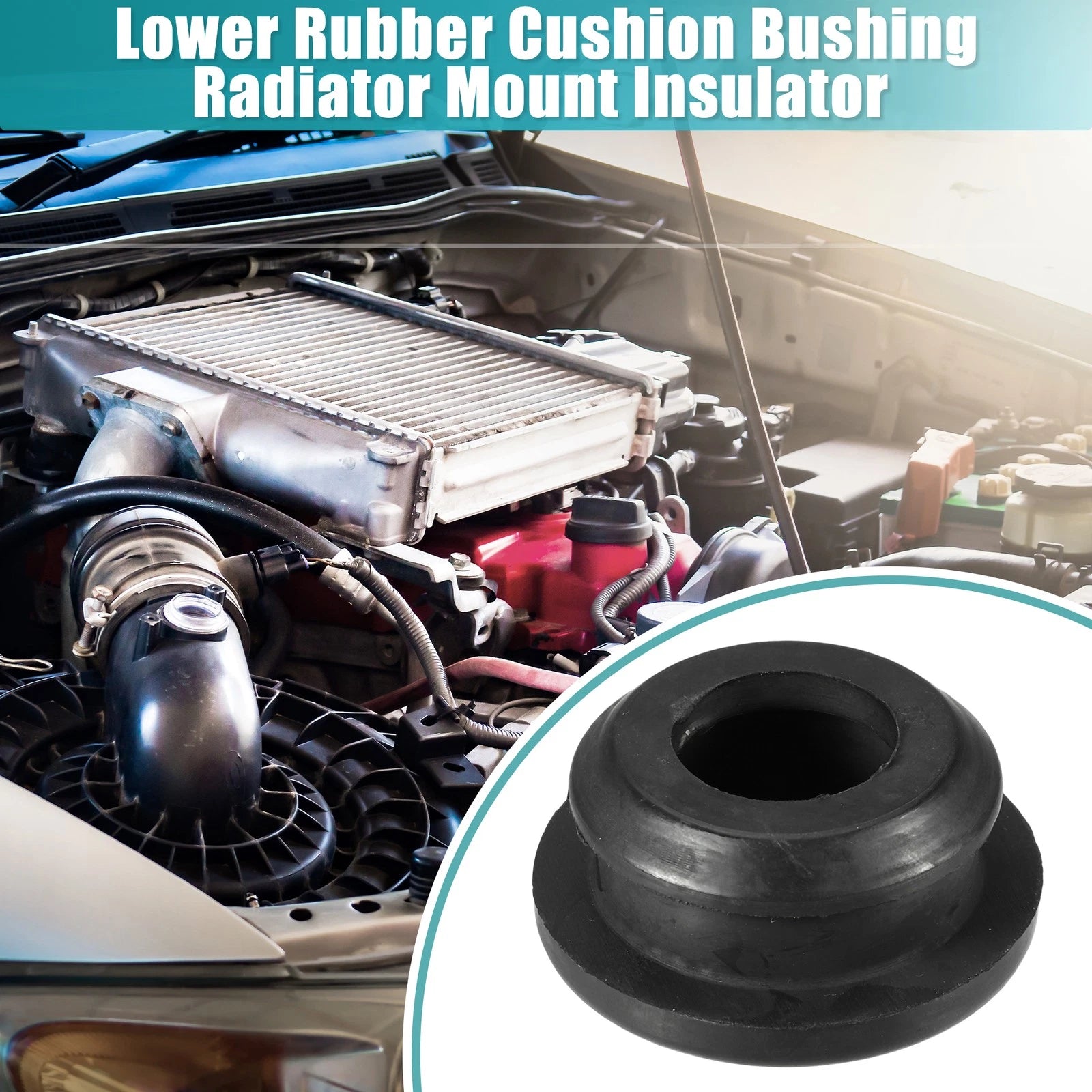 Radiator Lower Mount Cushion Rubber Bush for Subaru Forester (2009–2023) No. 45135FE000