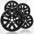 17" 4pc Gloss Black Wheel Skins (Set of 4) for 2019-20 Hyundai Santa Fe