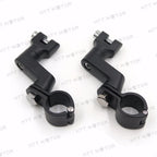Longhorn Offset Peg Mounts 1.25" for Harley