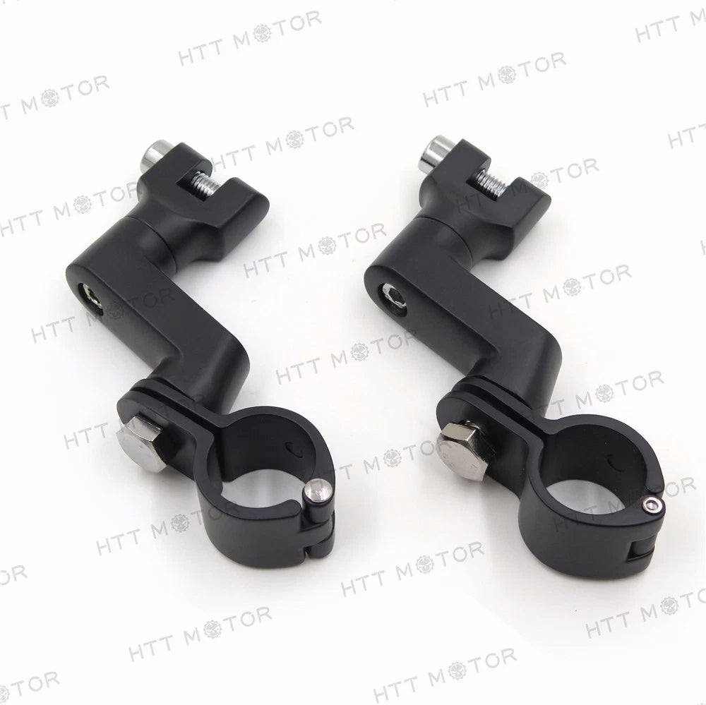 Longhorn Offset Peg Mounts 1.25" for Harley