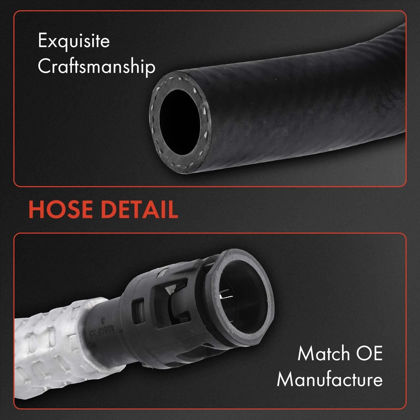 Power Steering Return Line Hose for BMW 550i 2006–2010, 545i, 645Ci