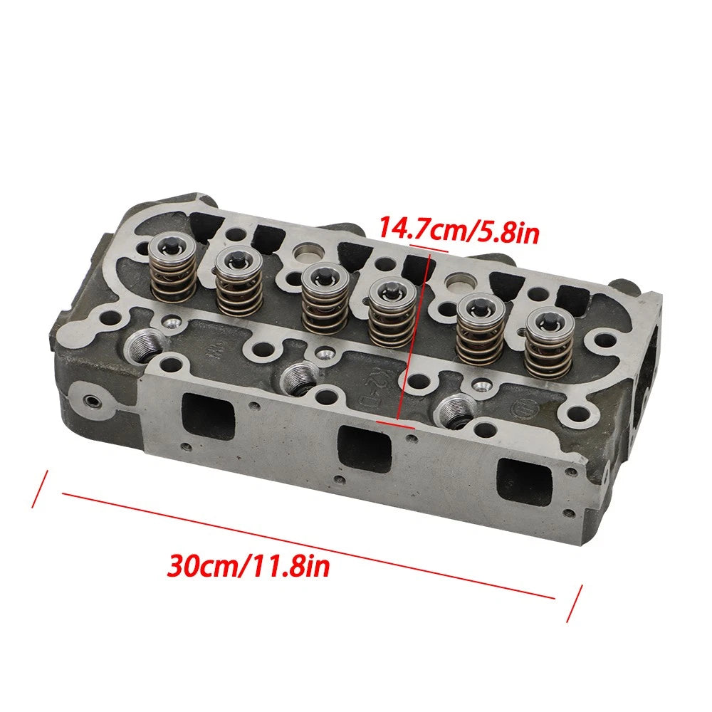Complete Cylinder Head with Gasket Kit for Kubota D1005