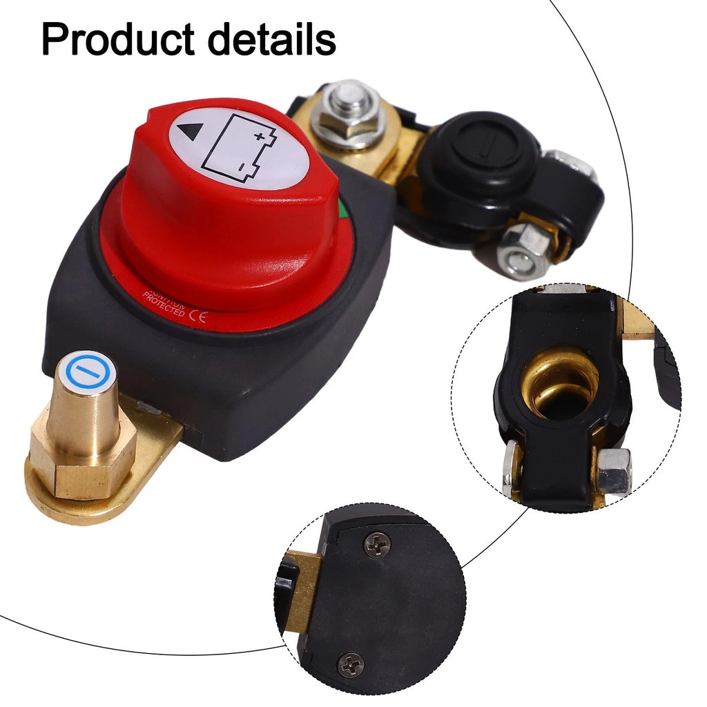 Marine Battery Disconnect Switch for 12V 48V Systems