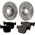 Rear Brake Disc Rotors and Pads Kit for BMW 428i Gran Coupe (2015)