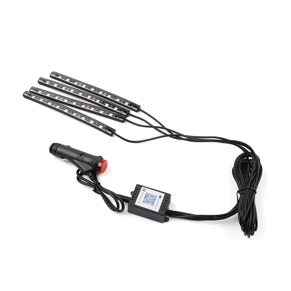 36LED RGB Voice Control Floor Light for Atmosphere - Music Sync Lamp