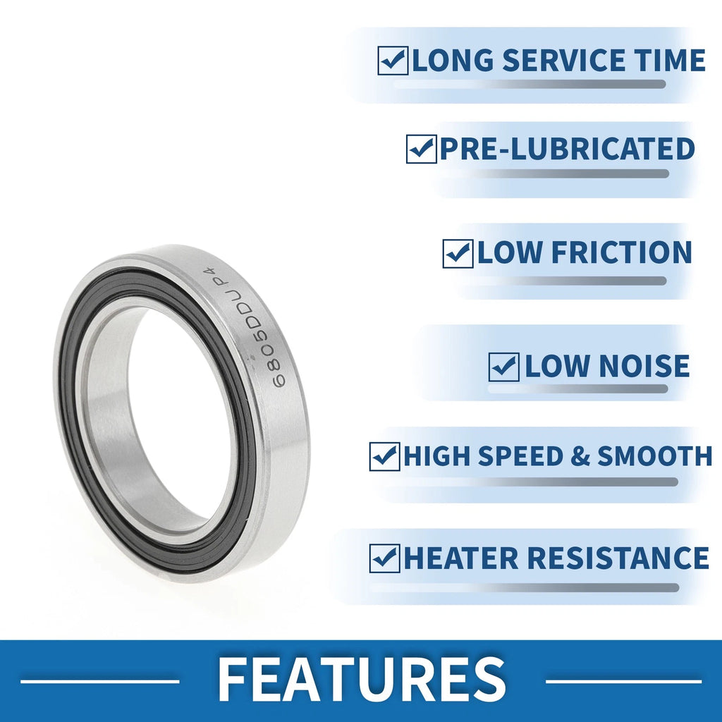Deep Groove Ball Bearing P4 for Scooter Skateboard Wheel (25x37x7mm)