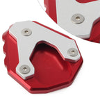 Kickstand Enlarger Plate for HONDA CB500X (2019-2023) - Red CNC Aluminium