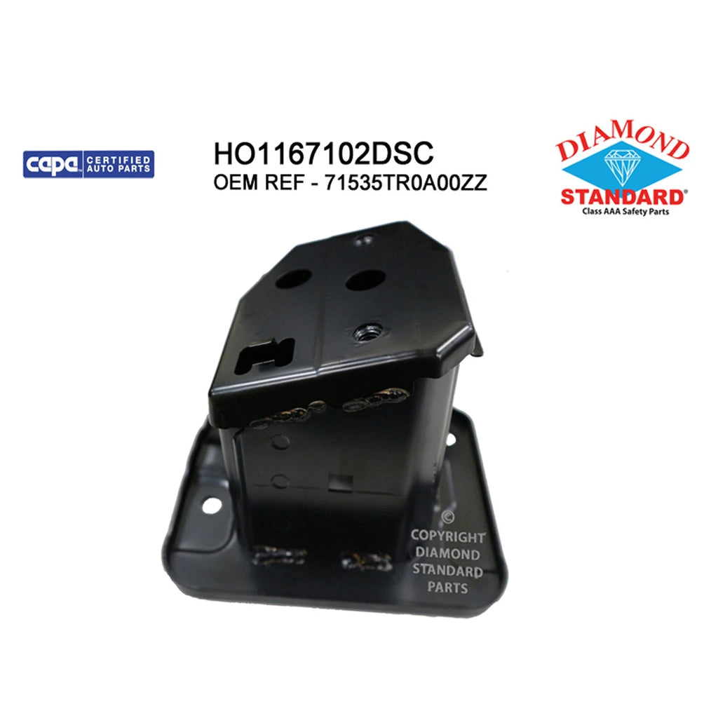 Replacement Steel Front Passenger Side Bumper Impact Bar Bracket for Toyota