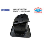 Replacement Steel Front Passenger Side Bumper Impact Bar Bracket for Toyota