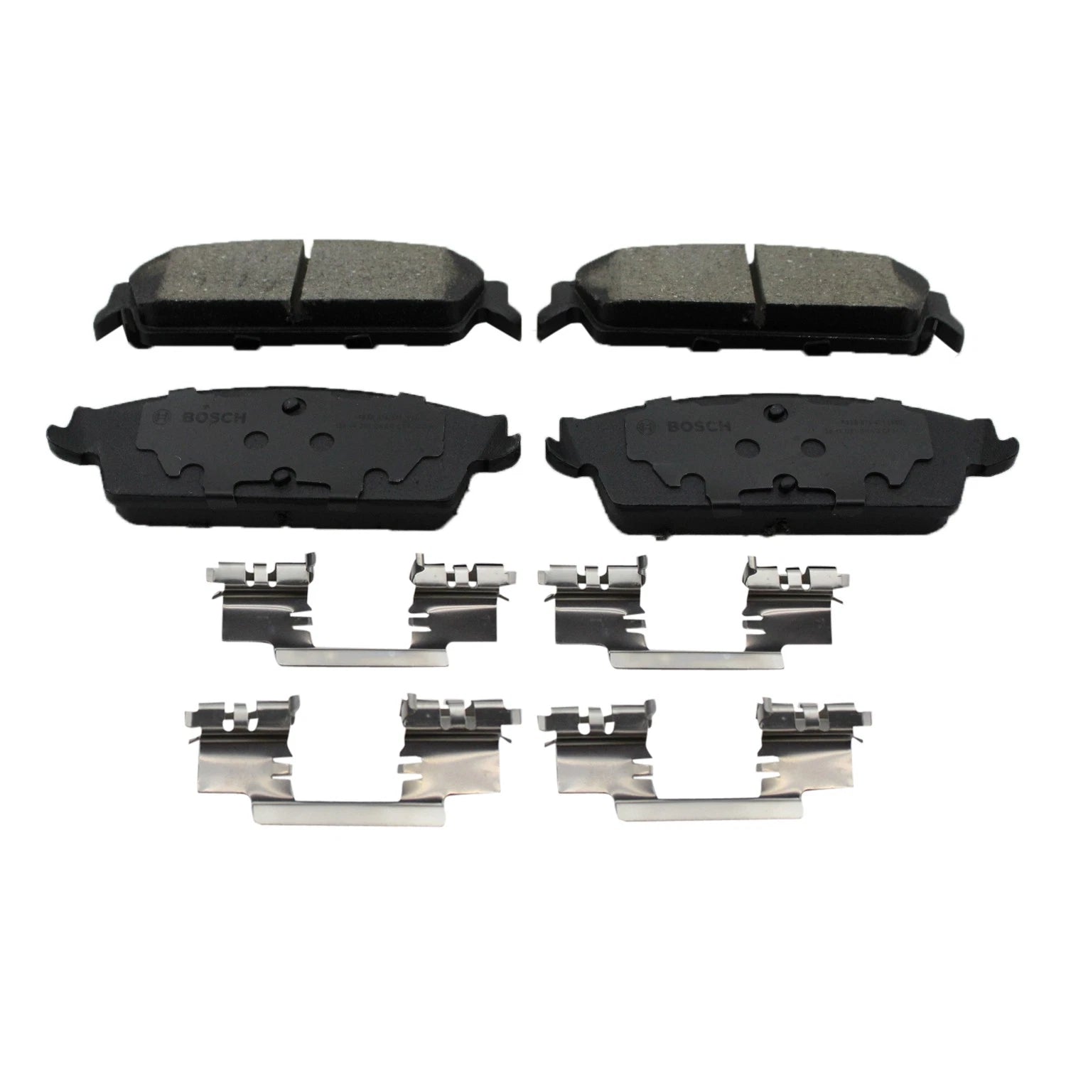 DuraGo Rear Rotors & Bosch QuietCast Brake Pads Kit for Sierra 1500, Tahoe