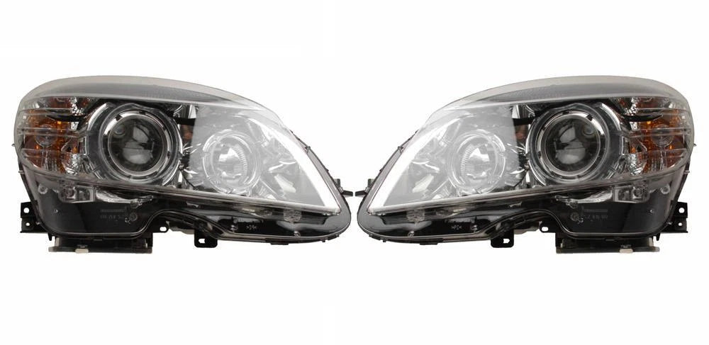 2X Bi-Xenon Headlights Assembly for Mercedes W204 C300 (OEM Marelli)