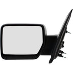 Power Mirror for Ford F-150 (2009–2010) Front Left Manual Folding Black