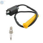 Ignition Coil and Spark Plug for Honda Rancher 420 TRX420 (2007-2013)