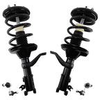 Set of 4 Front Shocks Struts Springs Assembly for Honda Element (2003–2011)