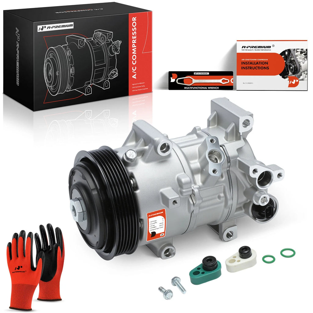 A/C Compressor with Clutch for Toyota Corolla (2014–2022) (2017–2018 iM)
