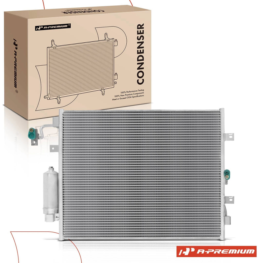 A/C Condenser with Bracket & Receiver Drier for Nissan Titan (2017–2019)