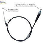 Throttle Cable for Yamaha YFM250 YFM350 YFM400 Warrior Wolverine Kodiak Big Bear (US)