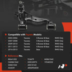 Front Left Lower Control Arm w/ Ball Joint for Toyota Tacoma (2016–2023)
