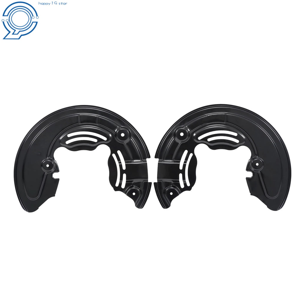 Pair Front Brake Dust Shields for Ford F-150, Lincoln (2007-2018)