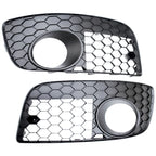 Pair of Honeycomb Fog Light Cover Grilles for VW Jetta GLI GTI Mk5 (2006–2009)