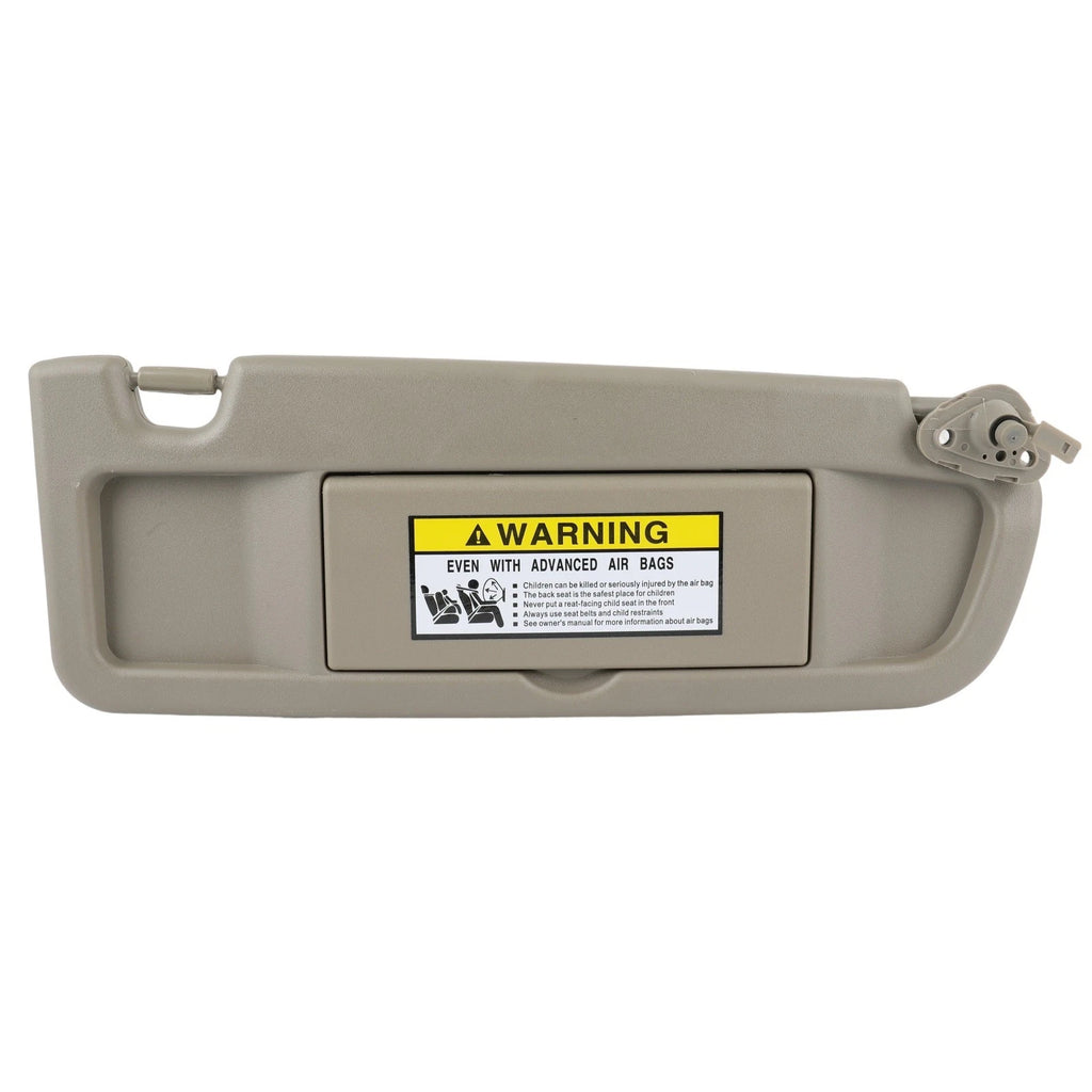 Passenger Side Sun Visor for Honda Civic (2009–2011) Warm Gray
