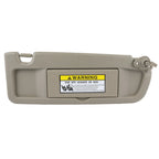 Passenger Side Sun Visor for Honda Civic (2009–2011) Warm Gray
