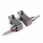 CNC Titan M8 Motorcycle Headlight Fog Light Mount Bracket Extender Pair