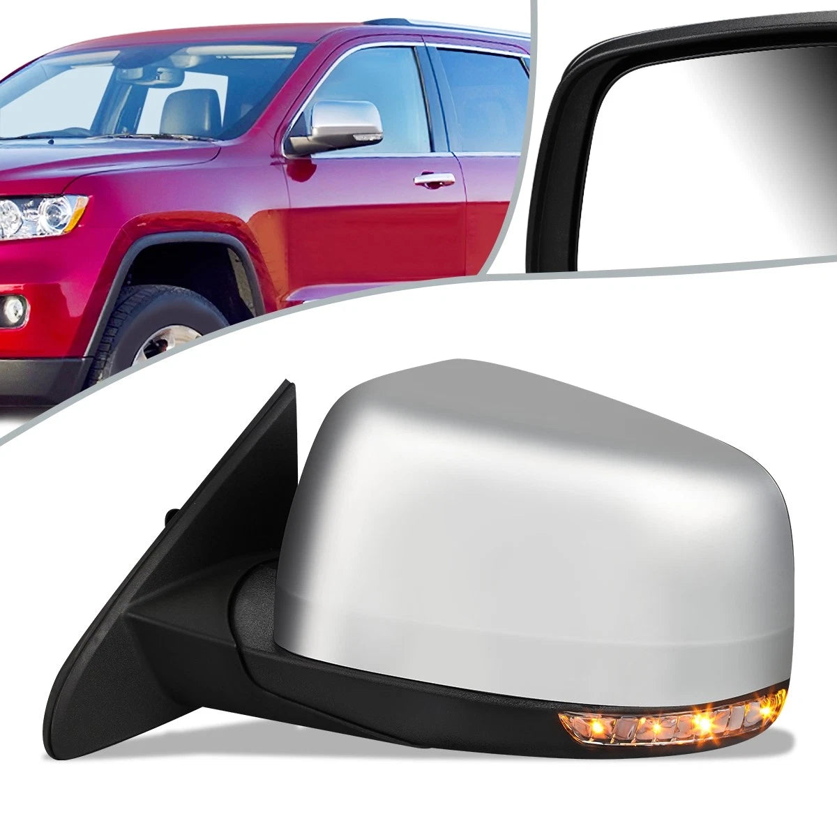 Heated Side Door Mirror for Jeep Grand Cherokee (2011–2016) CH1320358