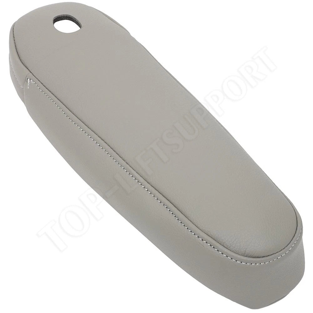 Pair of Door Panels for Toyota Sienna (2011–2017) Gray Leather Armrest Cover