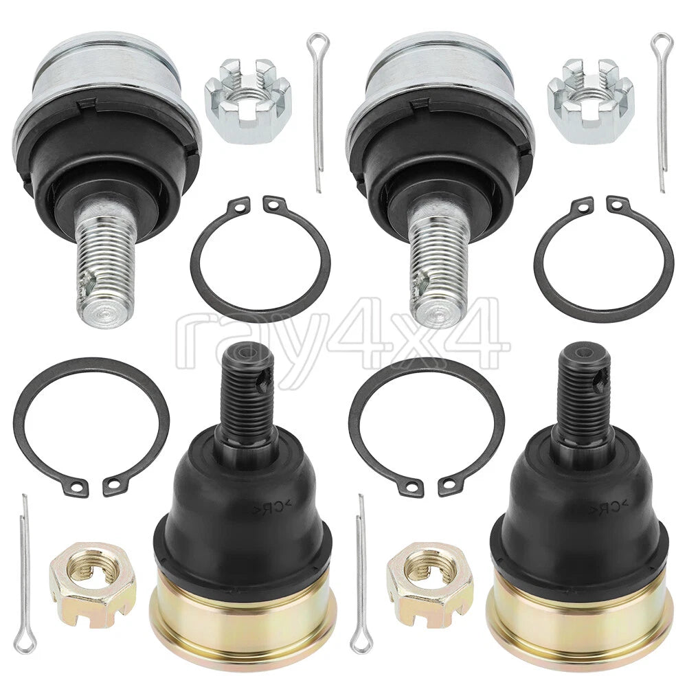 2X Upper & Lower Ball Joints Kit for Honda Recon 250 TRX250TE/TM (1997–2023)