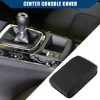 Center Console Armrest Cover for Ford Focus (2015–2018) Neoprene Black
