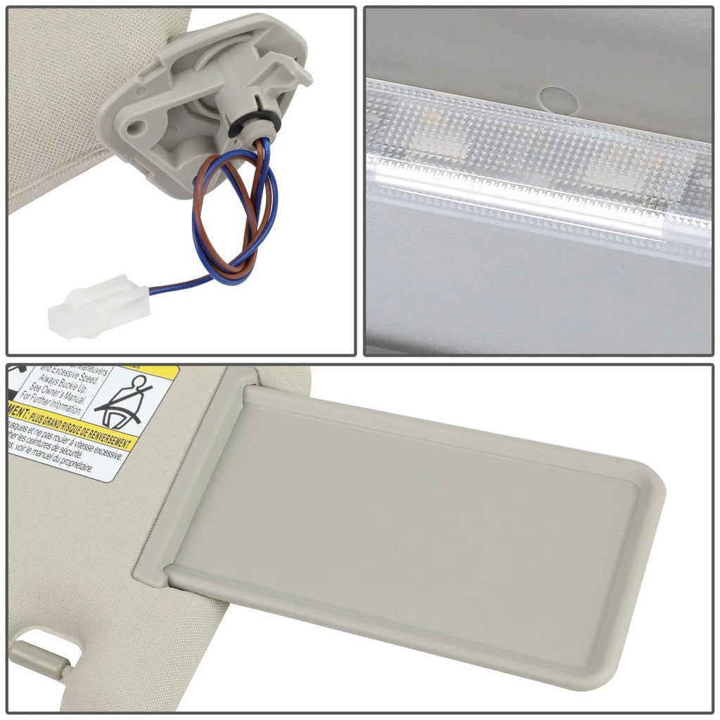 OE Style Interior Left Driver Sun Visor for Pathfinder/Infiniti (2013–2019)