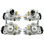 4x Front Brake Wheel Cylinders with Shoes for Honda Rincon 650 TRX650FA/FGA (2003–2006)
