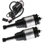 Pair Rear Shocks Struts& Air compressor Pump for Land Rover LR3 Disco 3 LR041110
