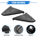 1 Pair Side Rear View Mirror Corner Triangle Trim for Toyota Corolla (2020–2021)