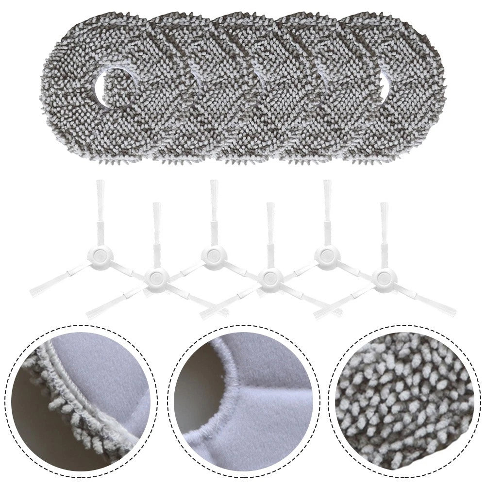 Mop Cloths and Brushes for Conga 20090 ProAI InfinitySoap (Compatible)