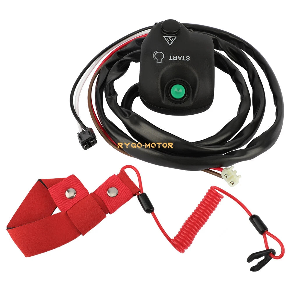 Handlebar Start Stop Kill Switch for Yamaha XL760 XL800 XL1200 (1997–2003)