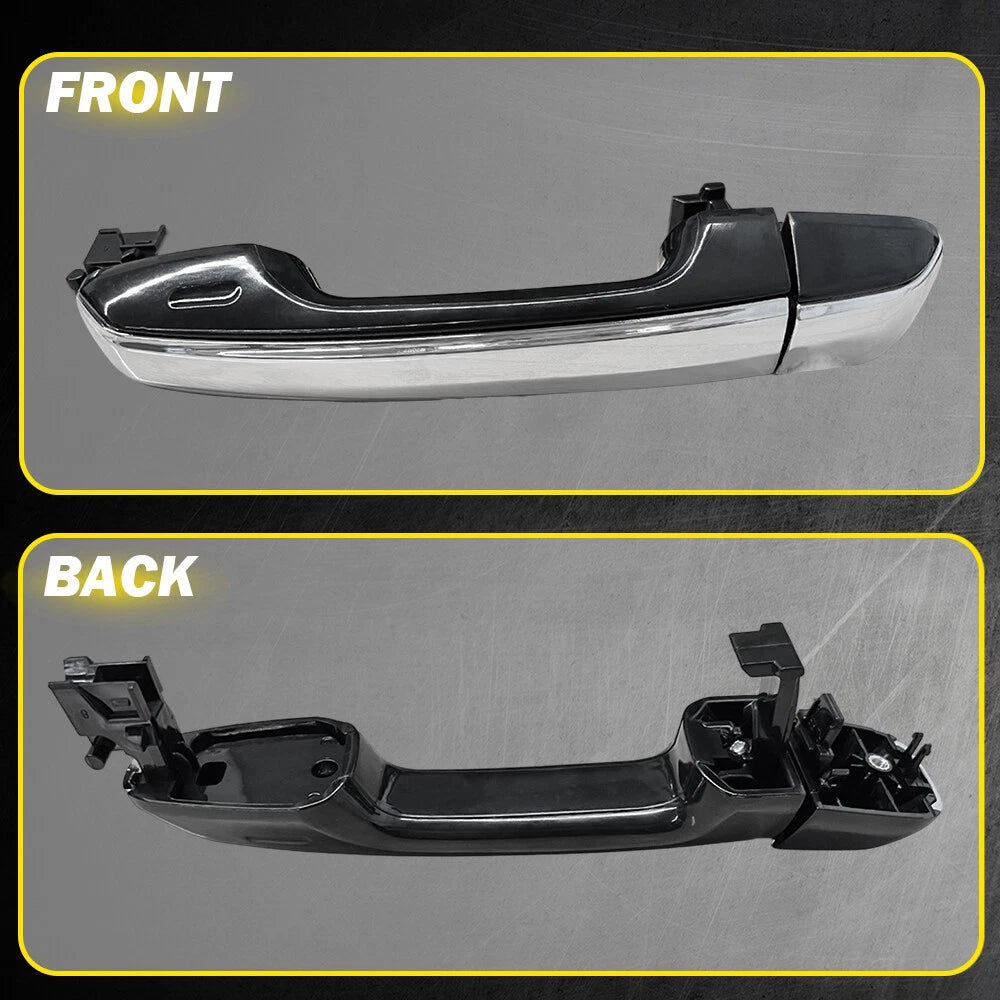 2X Rear Outer Door Handles with Caps for Lexus GX460 (2010â2017)