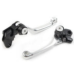 Silver Pivot Brake Clutch Levers for Suzuki RM125 RM250 RM85 (2001-2023)