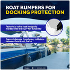Boat Fenders for Inflatable Boats (5.5x20 Inch)