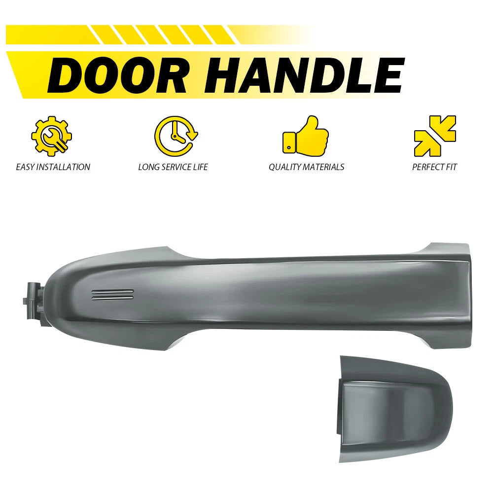 Front Right Passenger Door Handle for Toyota Camry (2012–2017) Gray