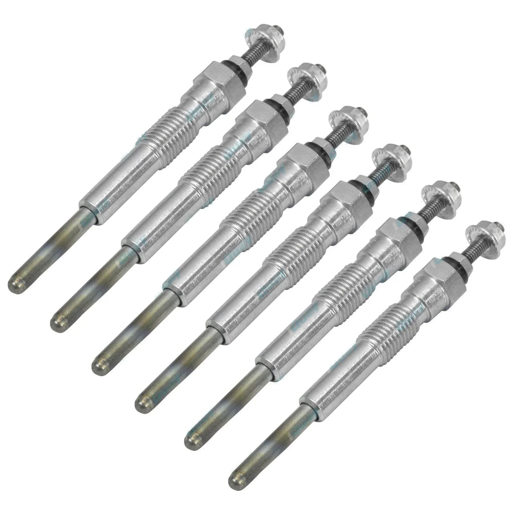 6 Bosch 6volt Glow Plugs for Landcruiser HJ60 4.0L 2H Diesel 82~88 60 Series