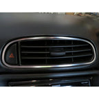 6pc Brushed Stainless Steel Dash Kit for 1997–2004 Chevy Corvette C5