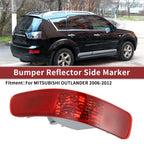 Rear Left Bumper Reflector No. 8355A004 for Mitsubishi Outlander (2006–2012)