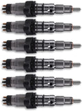 Set of 6 Diesel Fuel Injectors 0445120273 5263307 for Cummins ISDE6.7 (2007–2018)